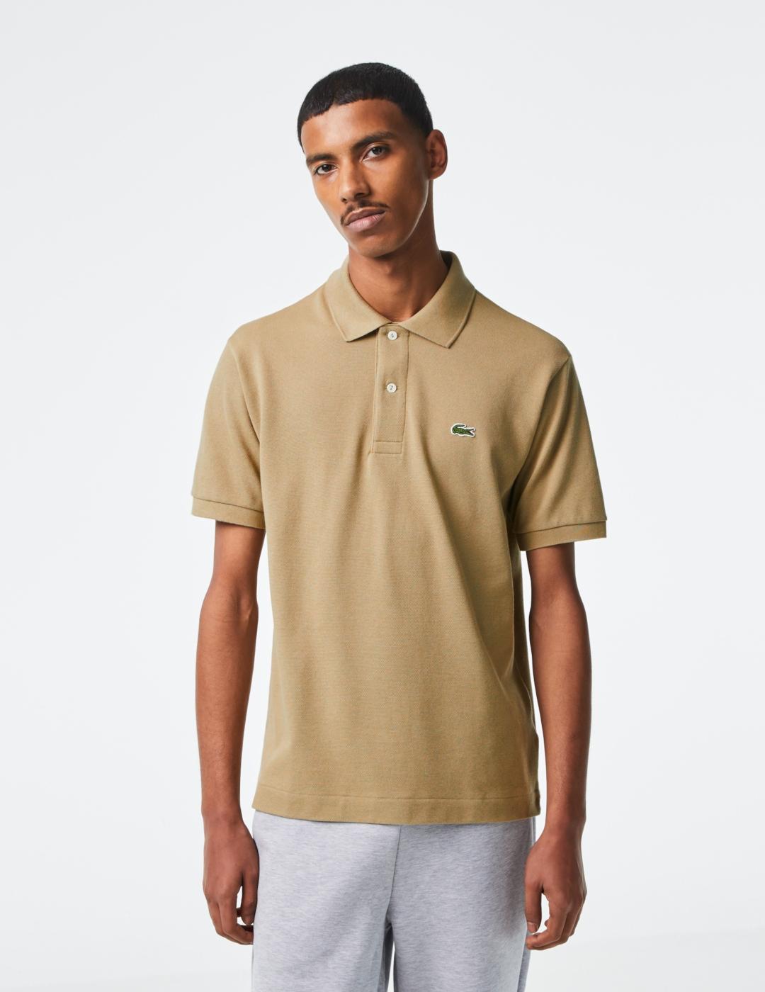 LACOSTE POLO CLASSIC FIT BEIGE