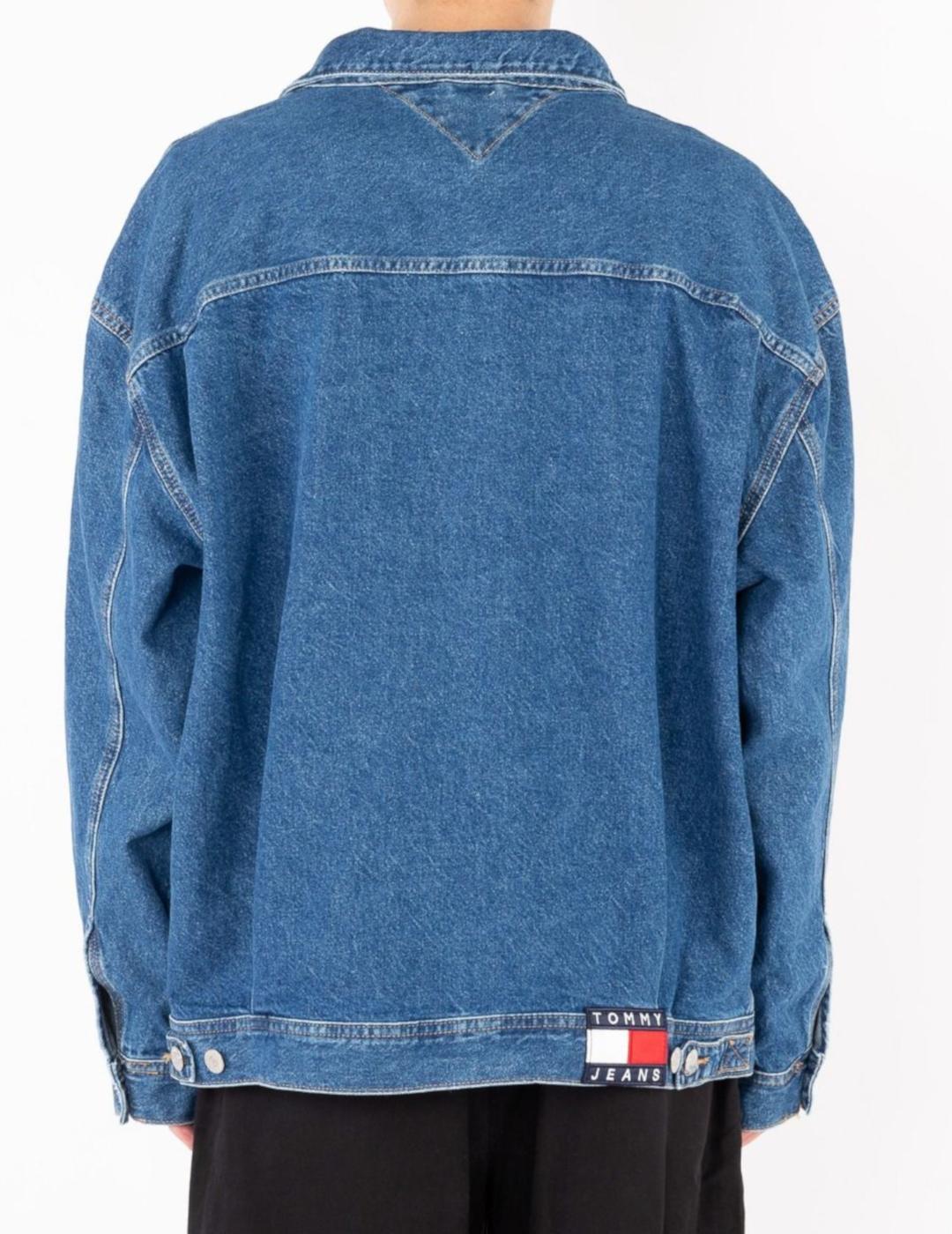 TOMMY CAZADORA DENIM OVERSIZED