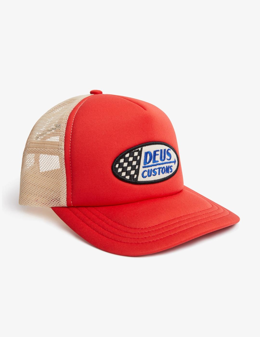 DEUS GORRA FLAGS RED