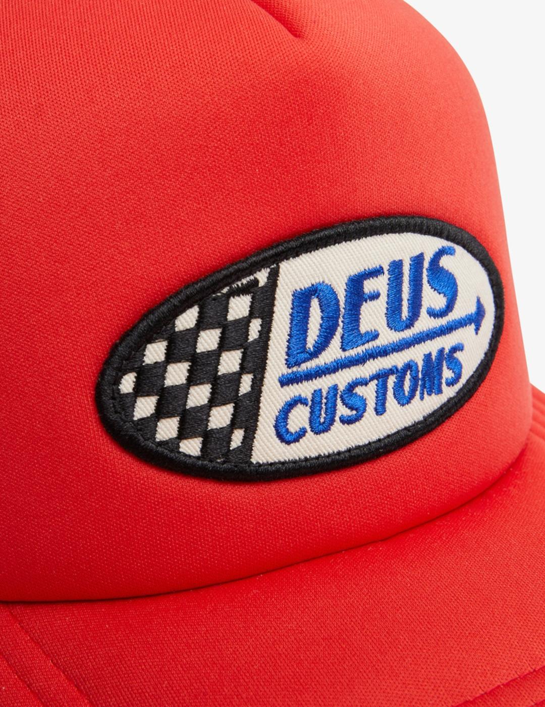 DEUS GORRA FLAGS RED