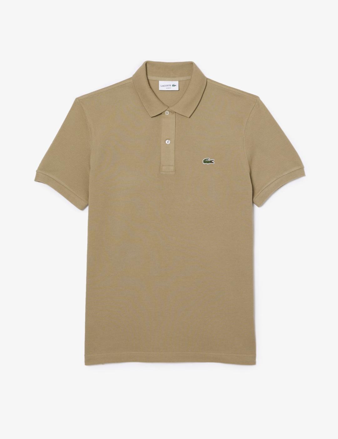 LACOSTE POLO BEIGE SLIM FIT