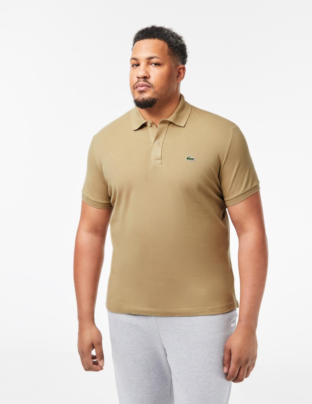 LACOSTE POLO BEIGE SLIM FIT