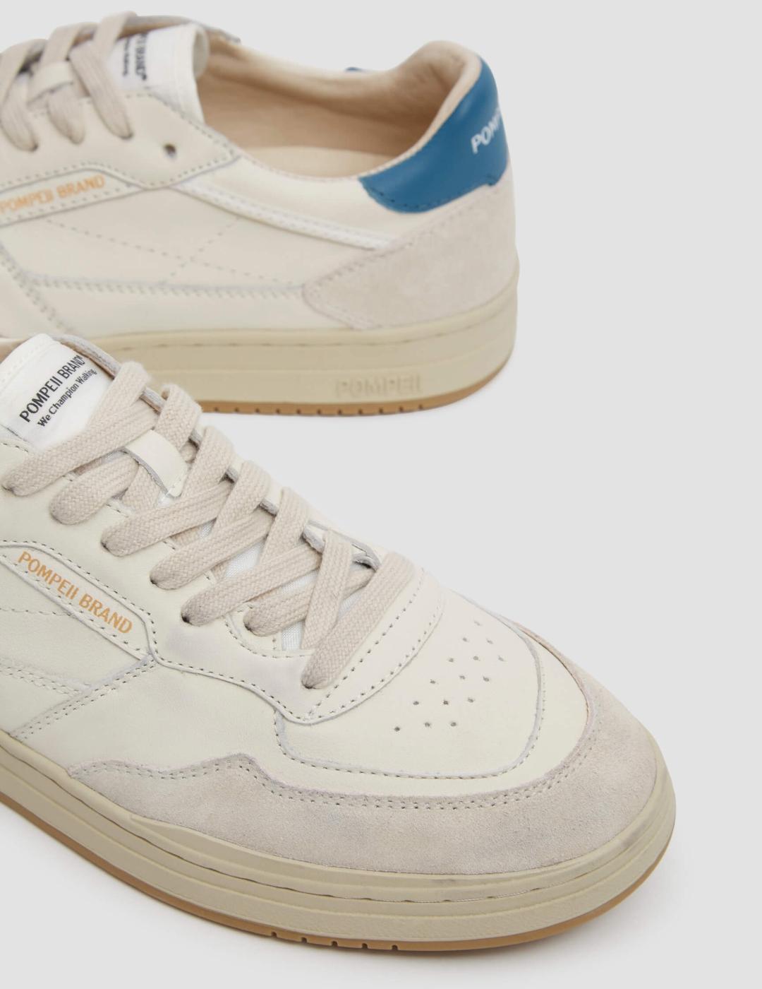 POMPEII ELAN LEATHER ECRU BOIRA