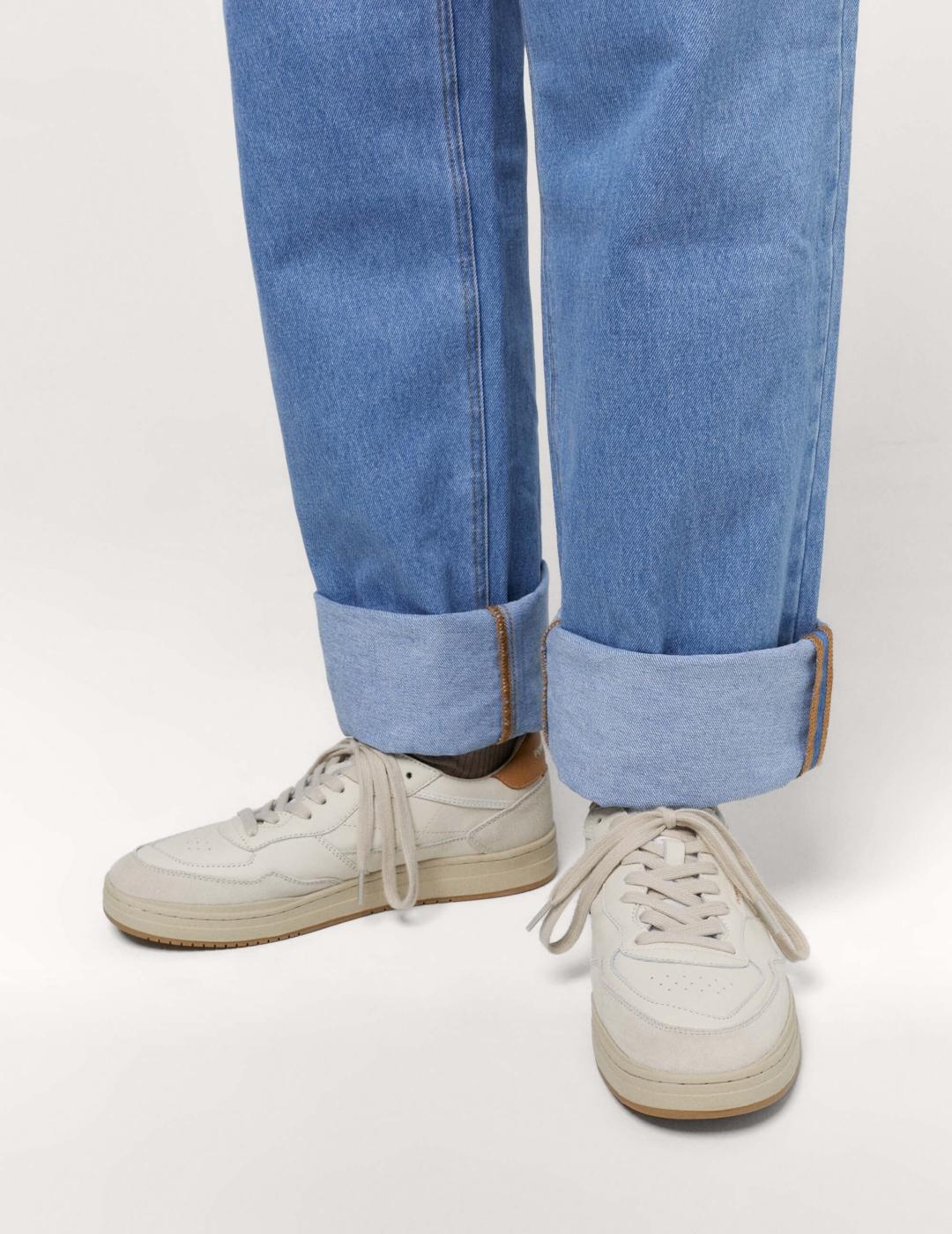 POMPEII ELAN LEATHER ECRU OYSTER