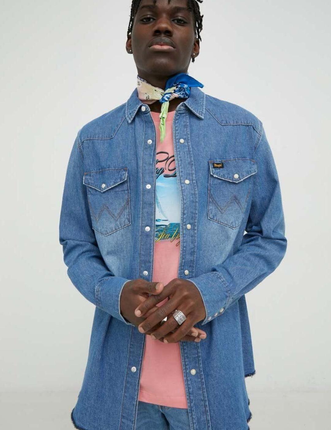 WRANGLER CAMISA DENIM HERITAGE