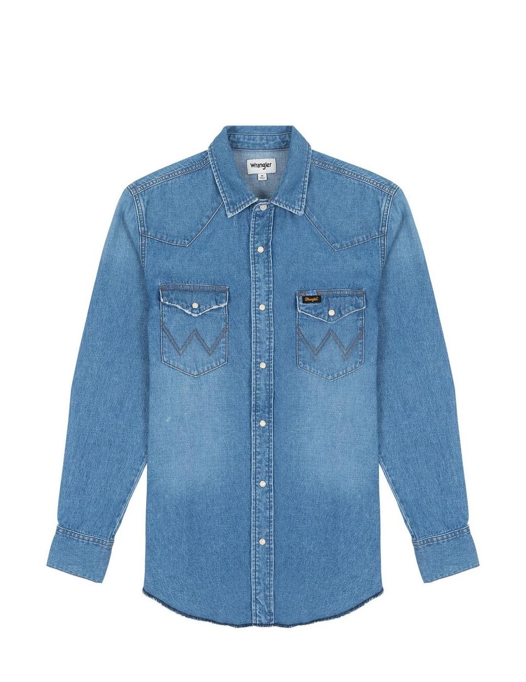 WRANGLER CAMISA DENIM HERITAGE