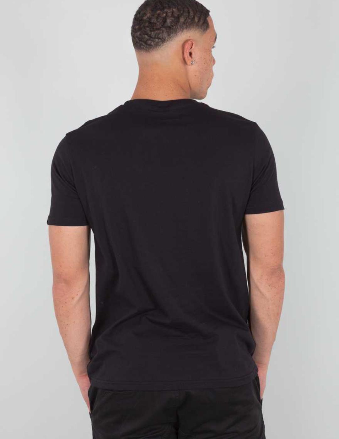 CAMISETA ALPHA LABEL T NEGRO