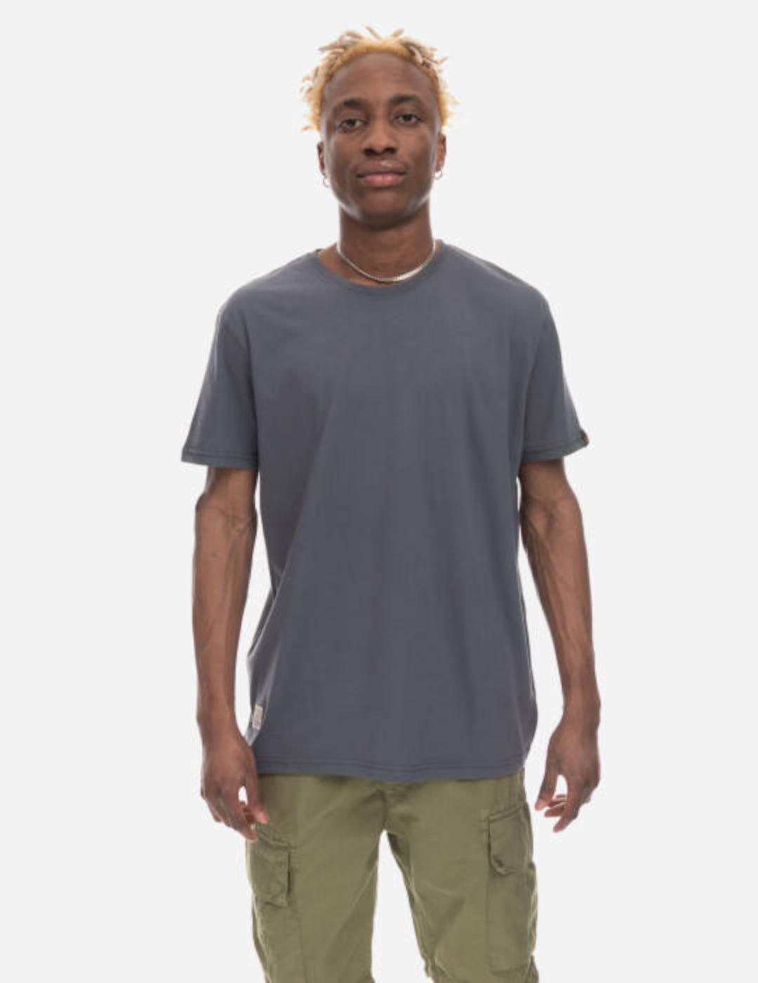 CAMISETA ALPHA BLOOD CHIT GRIS NEGRO