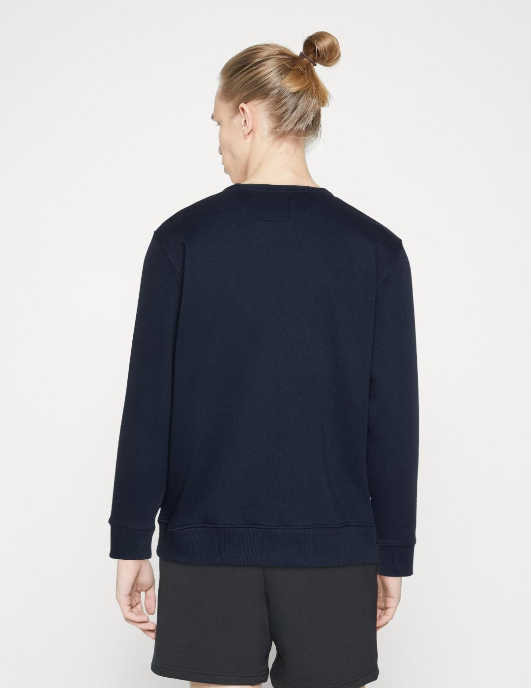 SUDADERA ALPHA BASIC RUBBER ULTRA NAVY