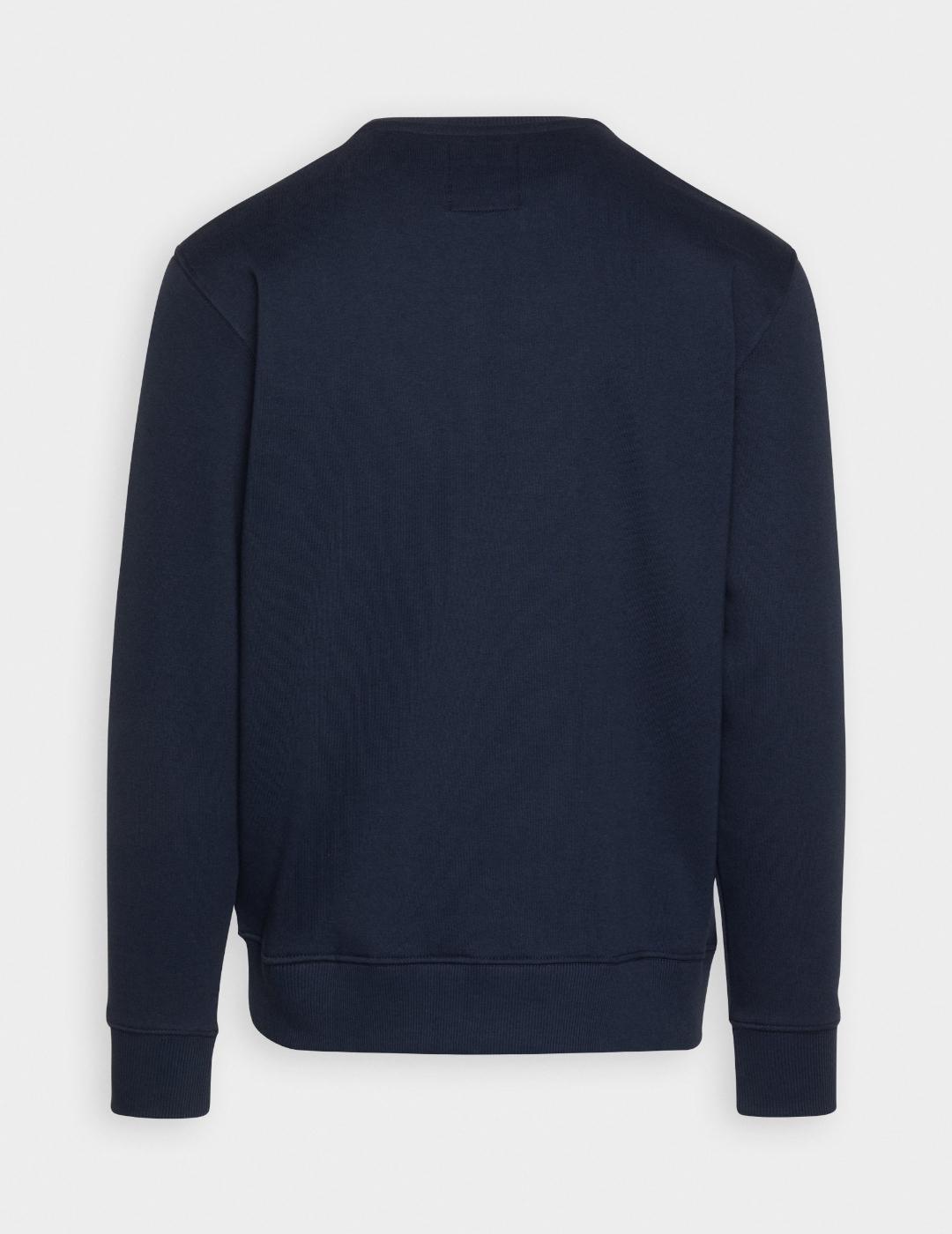 SUDADERA ALPHA BASIC RUBBER ULTRA NAVY