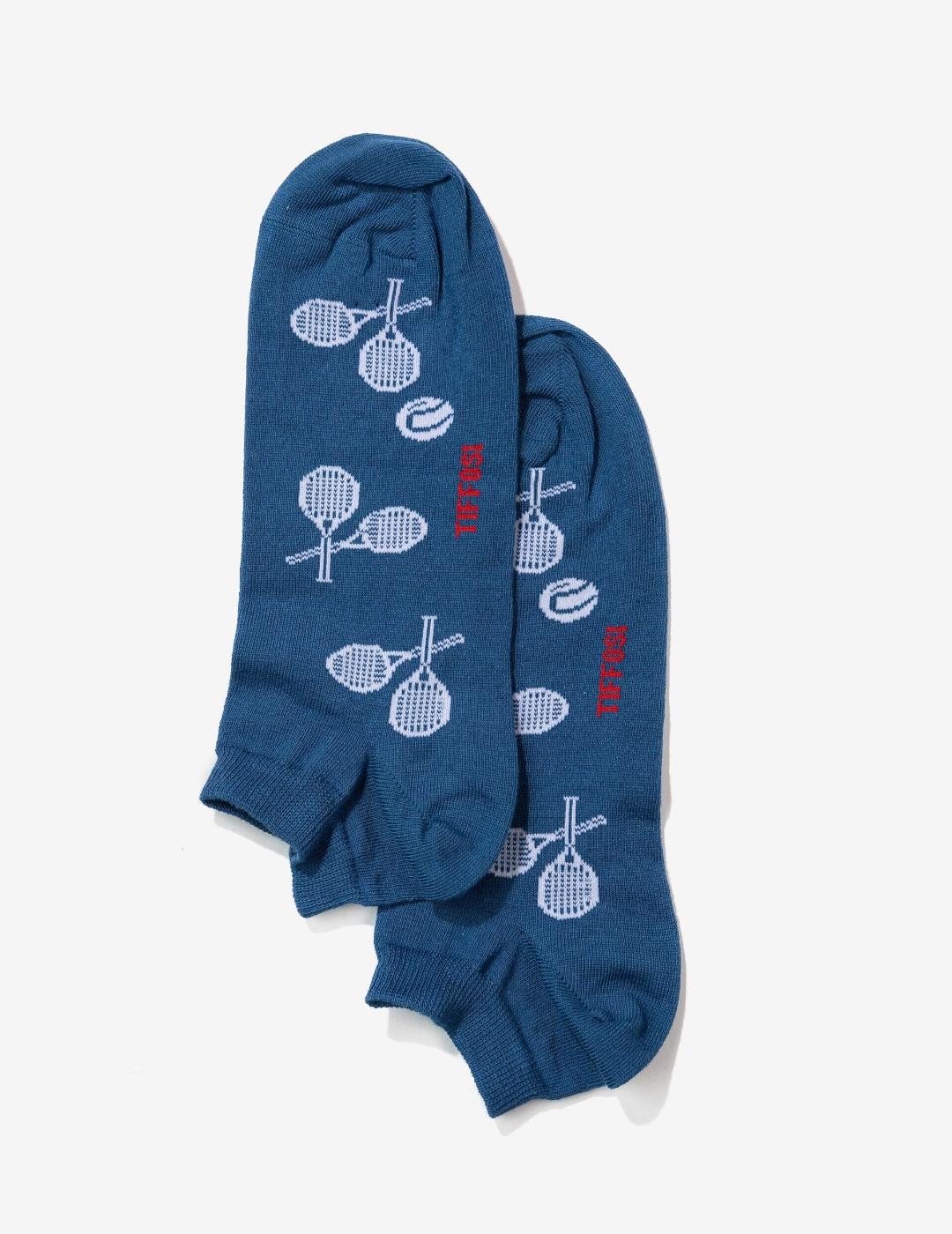 TIFFOSI CALCETÍN SAWYER AZUL