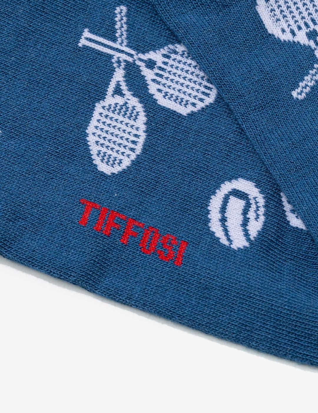 TIFFOSI CALCETÍN SAWYER AZUL