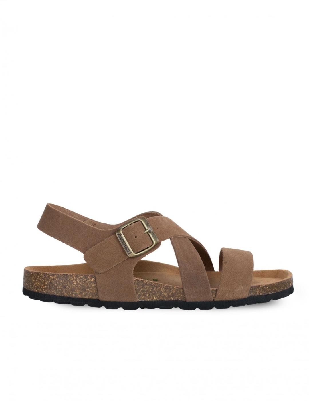 Sandalias Marrón Hombre