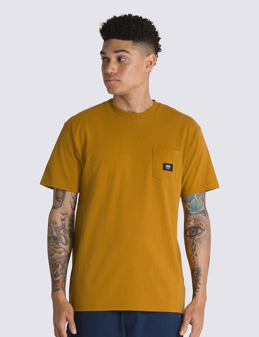 VANS CAMISETA GOLDEN BROWN PATCH POCKET
