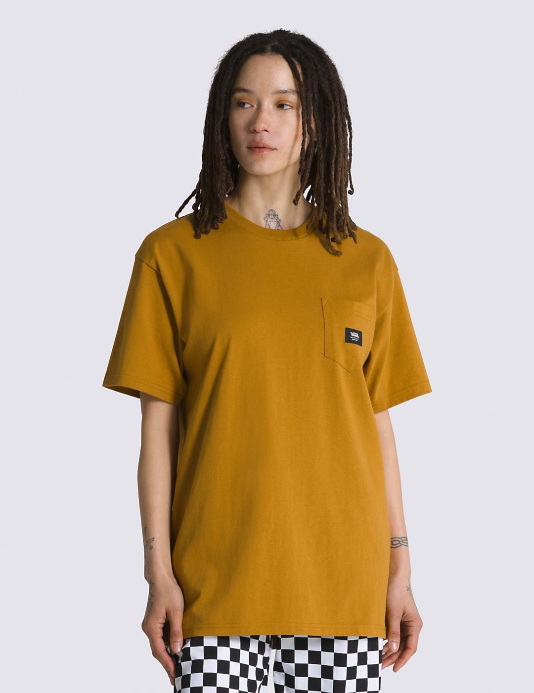 VANS CAMISETA GOLDEN BROWN PATCH POCKET