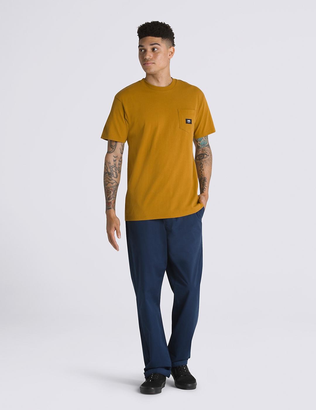 VANS CAMISETA GOLDEN BROWN PATCH POCKET