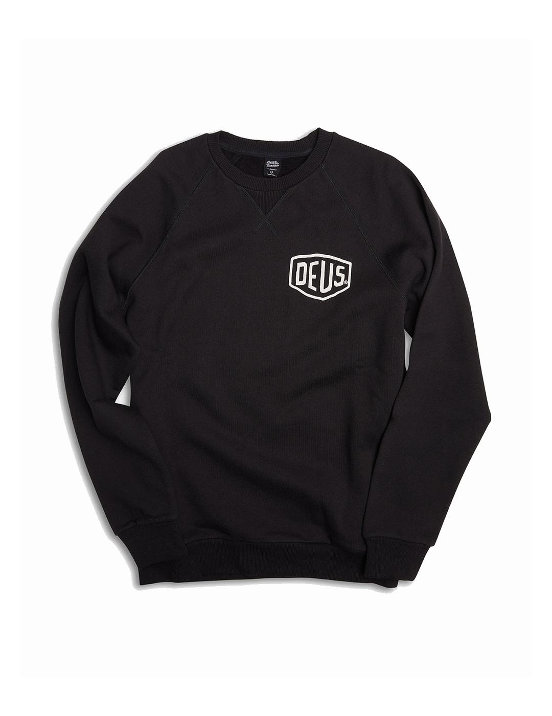 DEUS SUDADERA BIARRITZ NEGRA