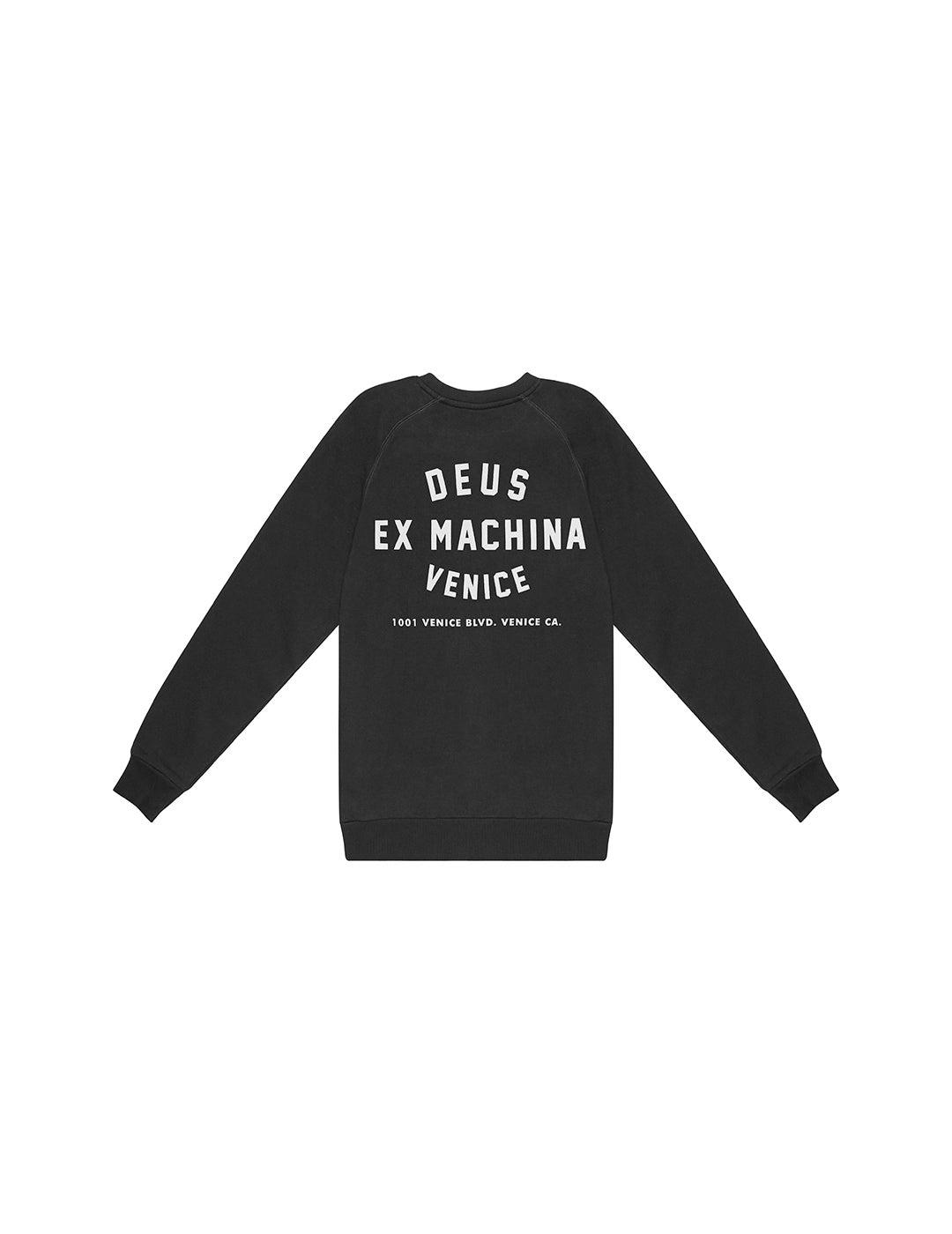 DEUS SUDADERA VENICE NEGRA