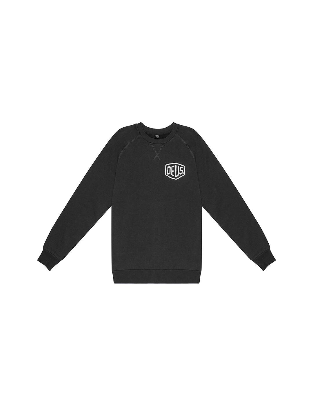 DEUS SUDADERA VENICE NEGRA