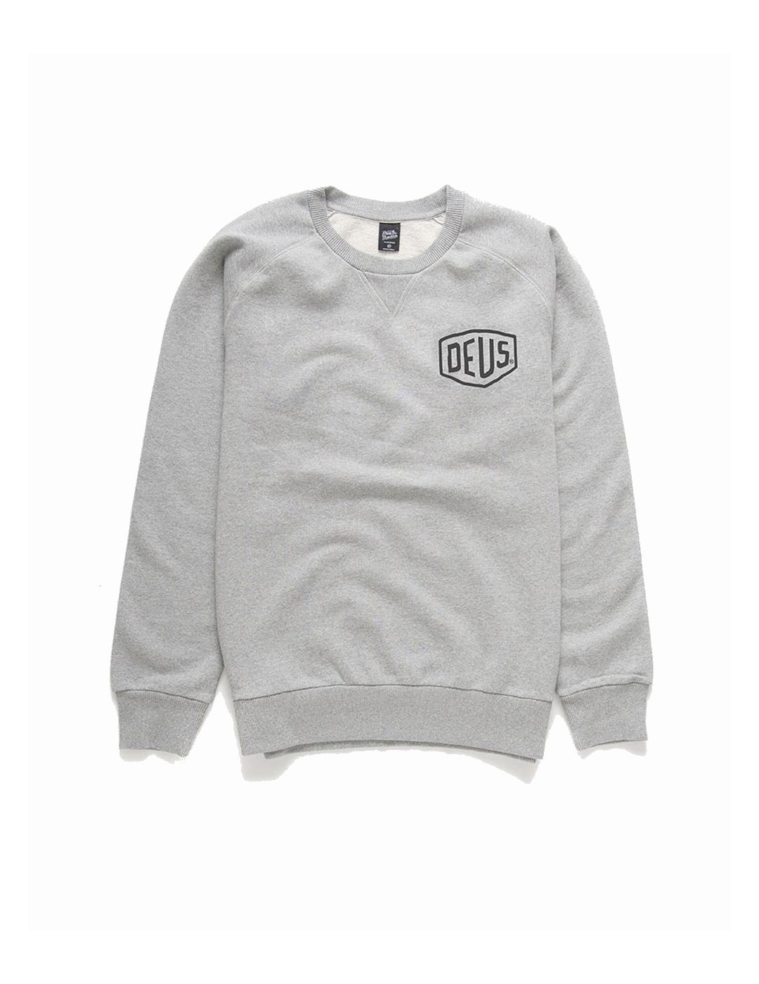 DEUS SUDADERA VENICE GRIS ADDRESS