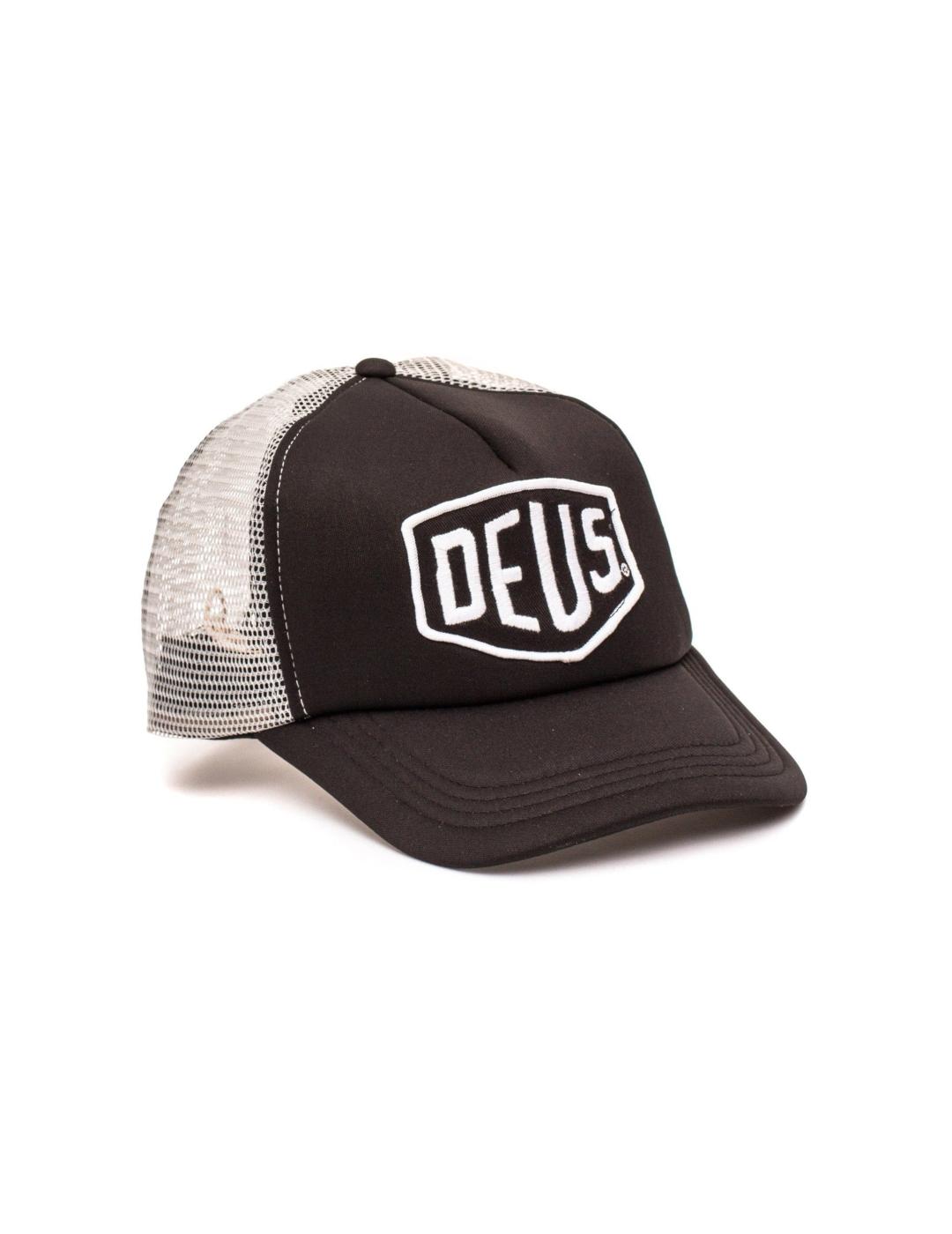 GORRA DEUS BAYLANDS BLACK GREY