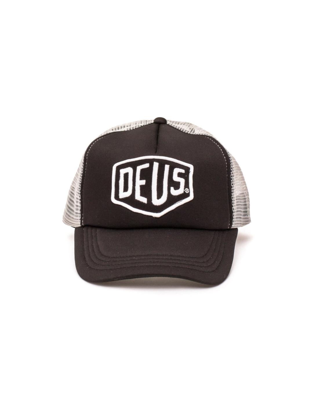 GORRA DEUS BAYLANDS BLACK GREY