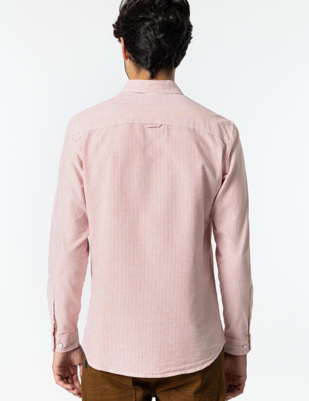 TIFFOSI CAMISA TIMMY RAYAS BURDEOS