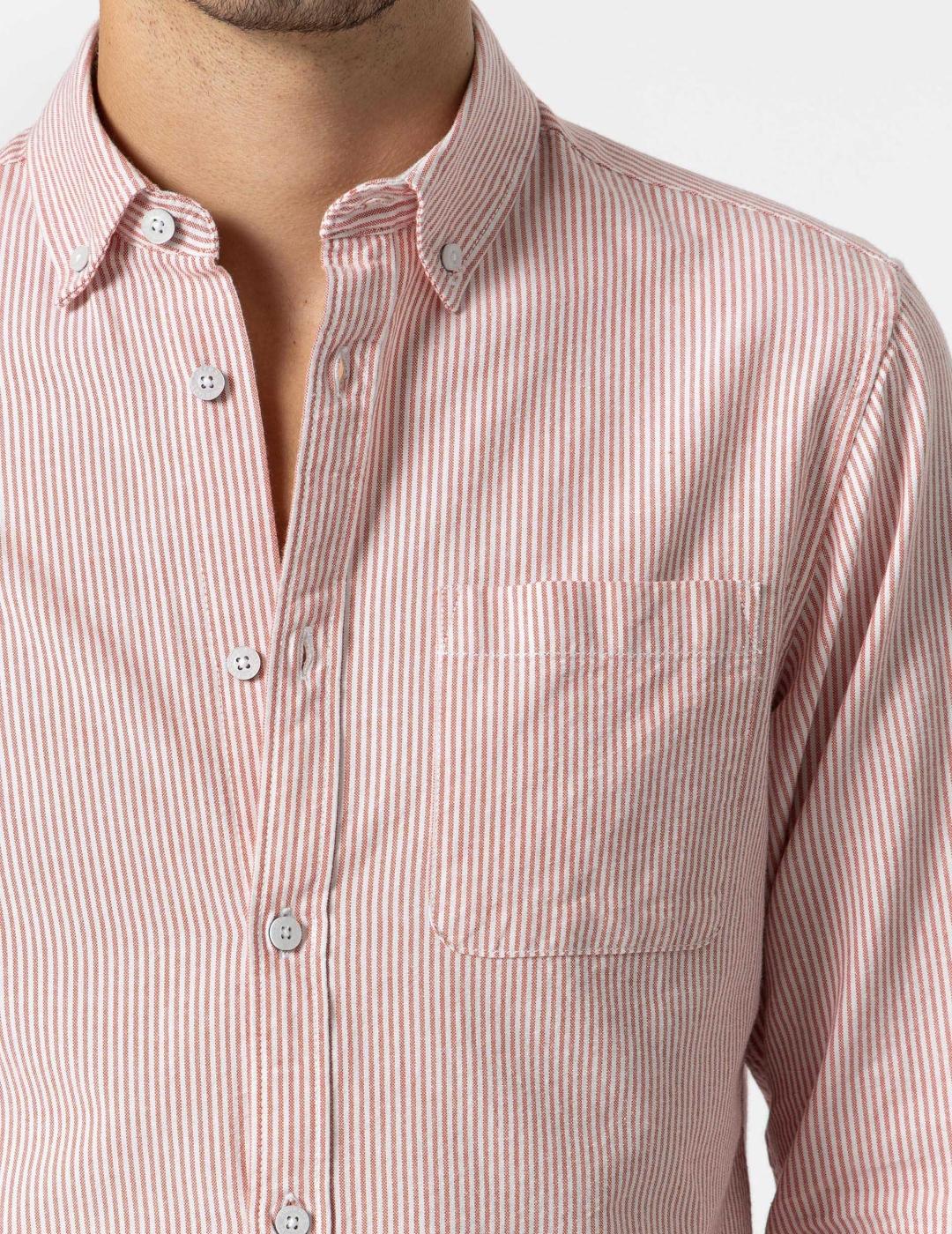 TIFFOSI CAMISA TIMMY RAYAS BURDEOS