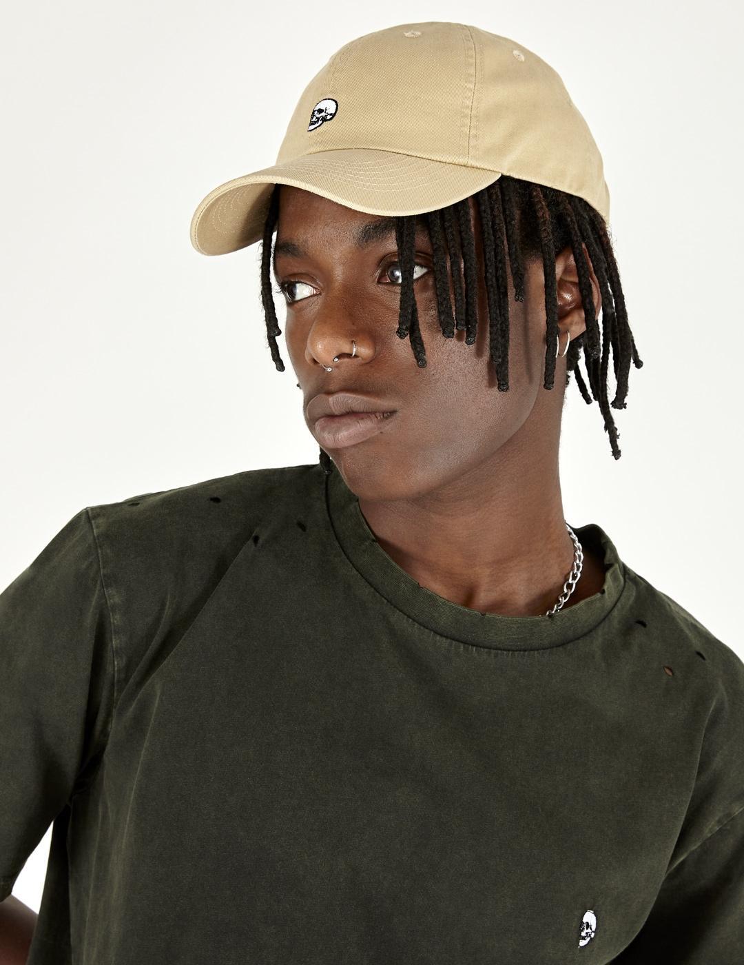 GORRA LE CRANE WASHED BEIGE