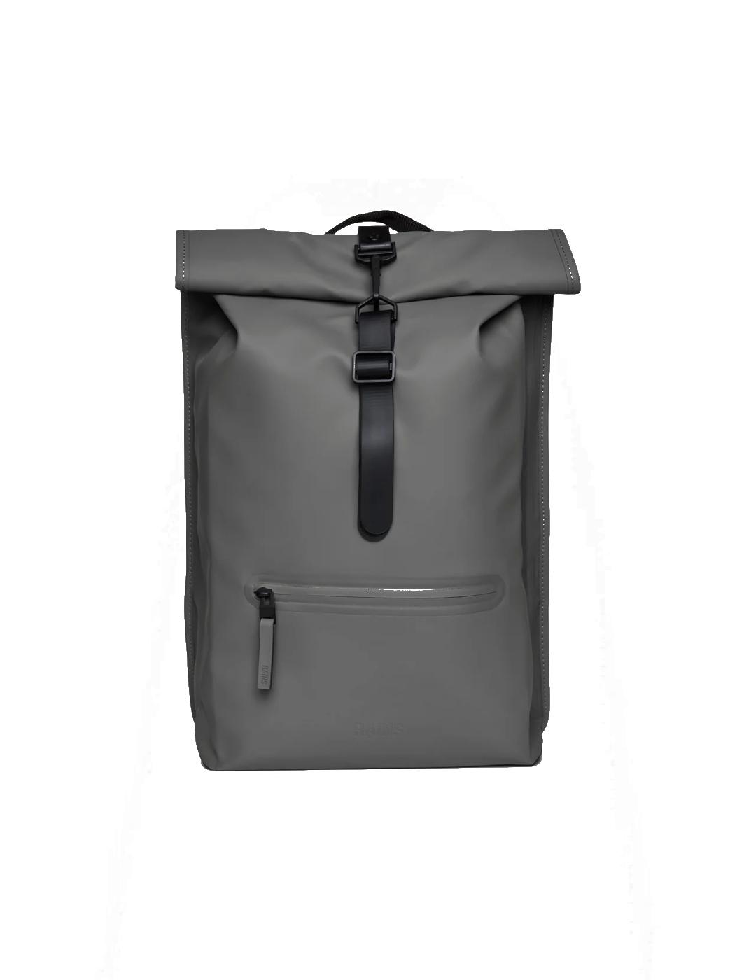 MOCHILA RAINS ROLLTOP GRIS
