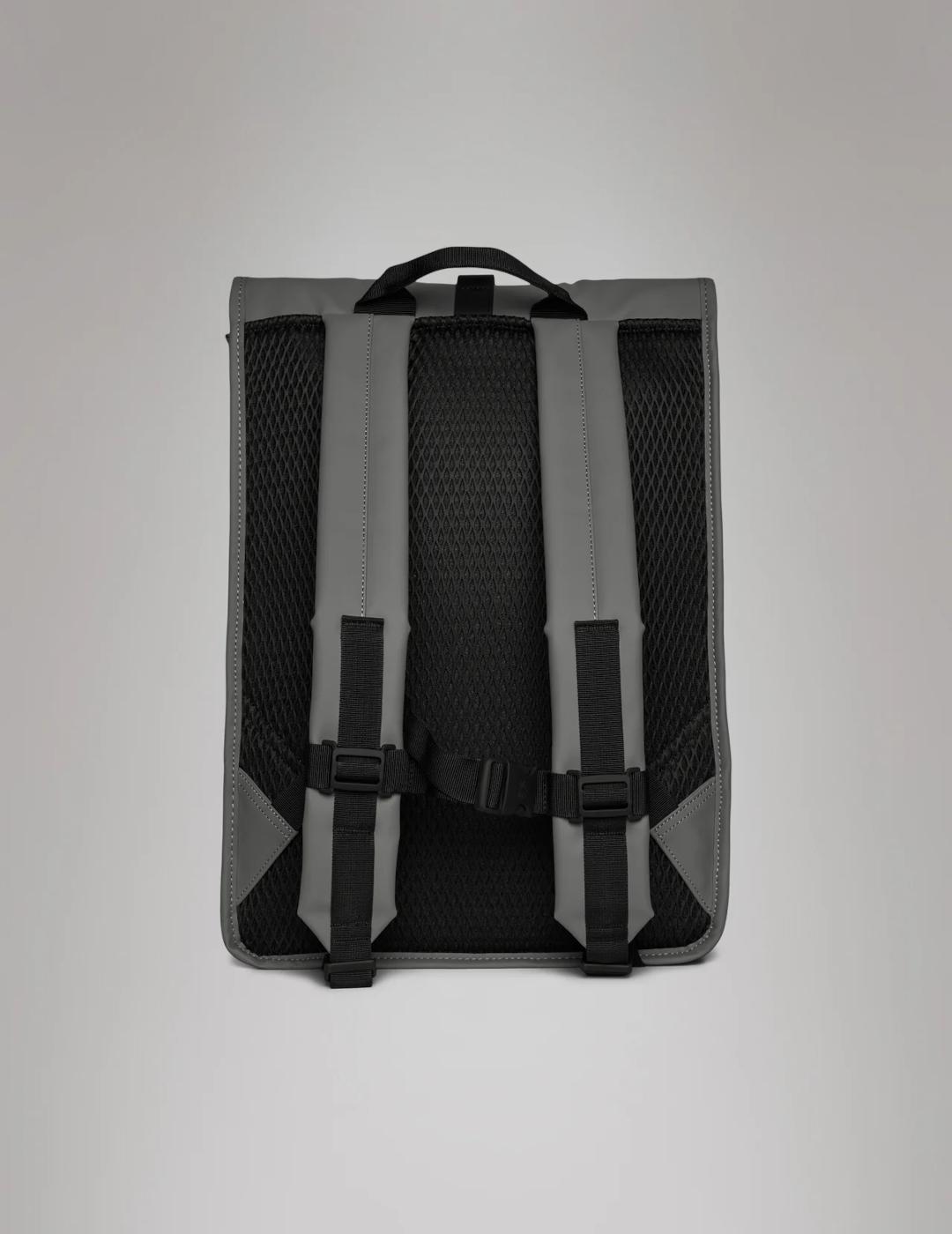 MOCHILA RAINS ROLLTOP GRIS