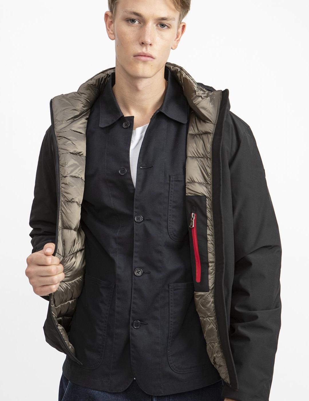 CANADIAN GIACCA UOMO YORKTON 4 NEGRA