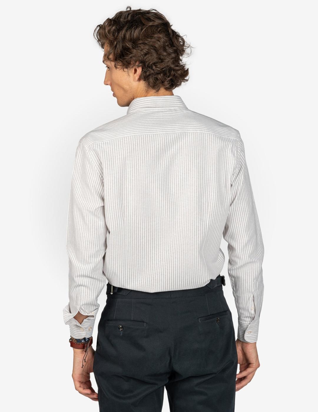 CAMISA HARPER LOGAN MILITARY GREEN