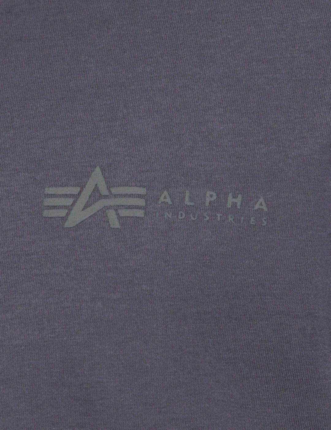 CAMISETA ALPHA AIR FORCE T VINTAGE GREY