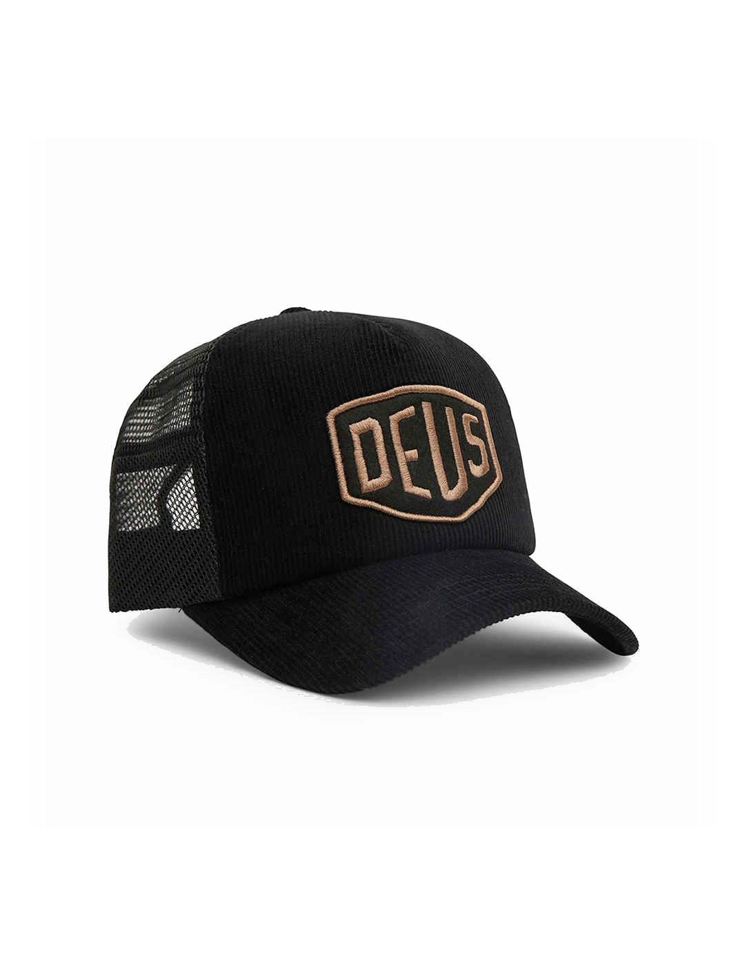 GORRA DEUS BLACK SHIELD CORD
