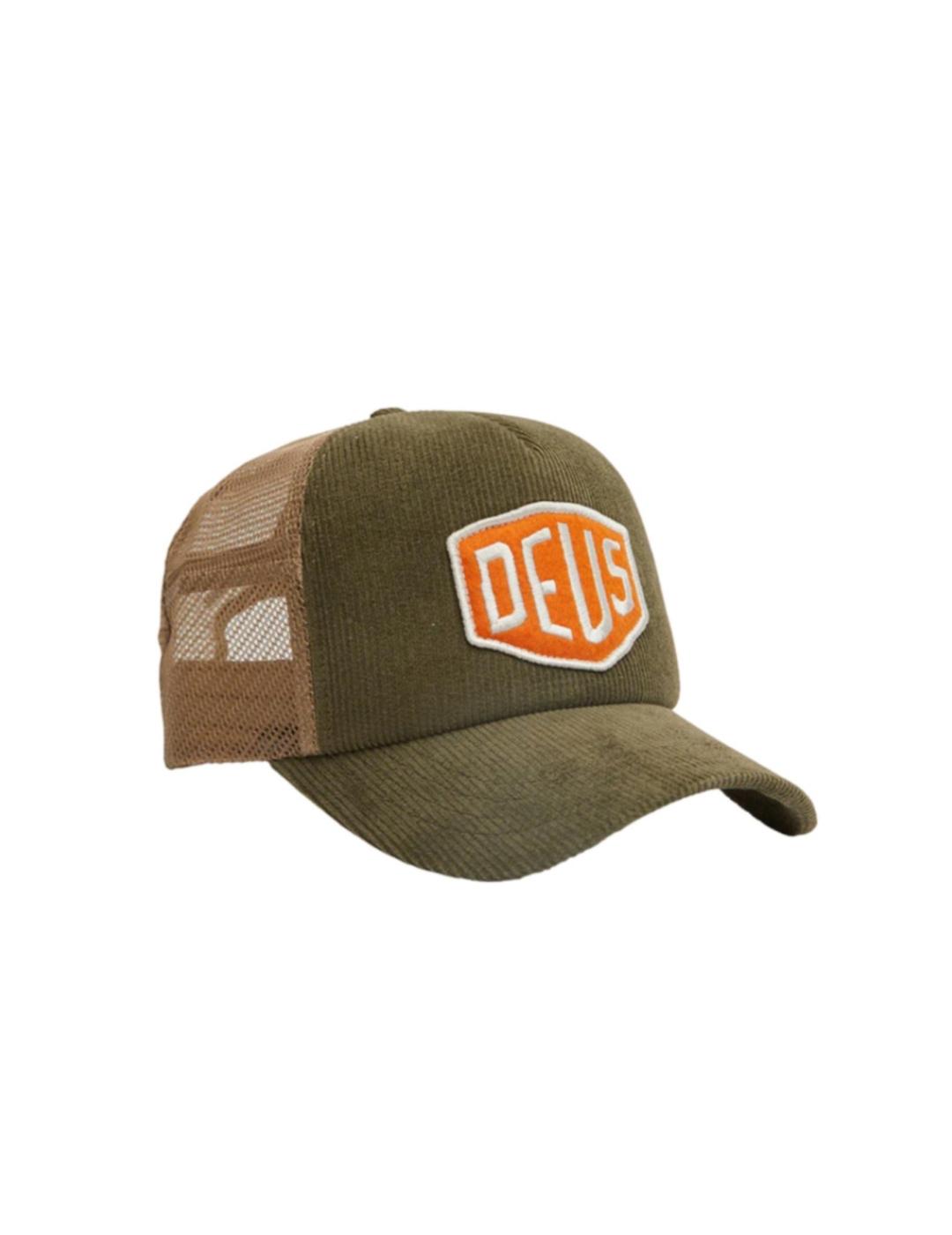 GORRA DEUS OLIVE SHIELD CORD