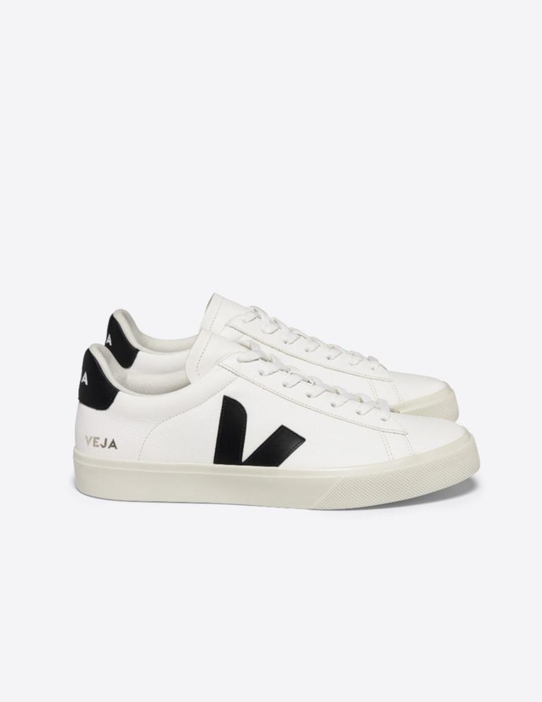 VEJA ZAPATILLA CAMPO WHITE BLACK