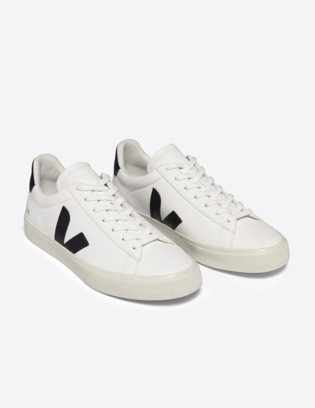 VEJA ZAPATILLA CAMPO WHITE BLACK