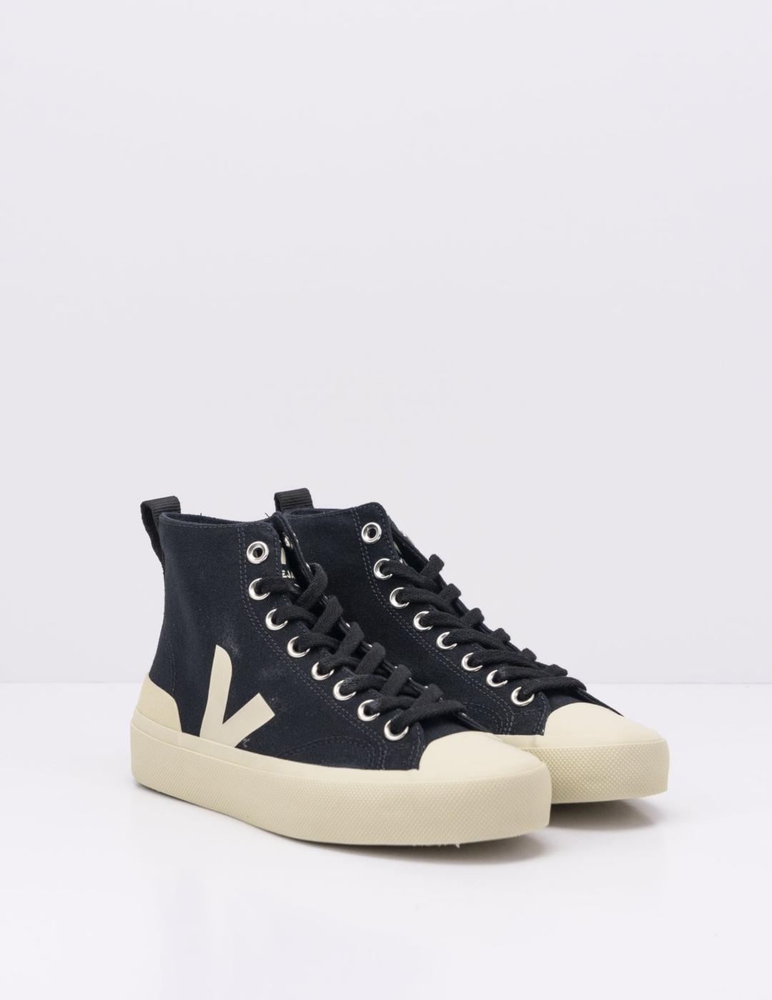 ZAPATILLAS VEJA WATTA II CANVAS BLACK PIERRE