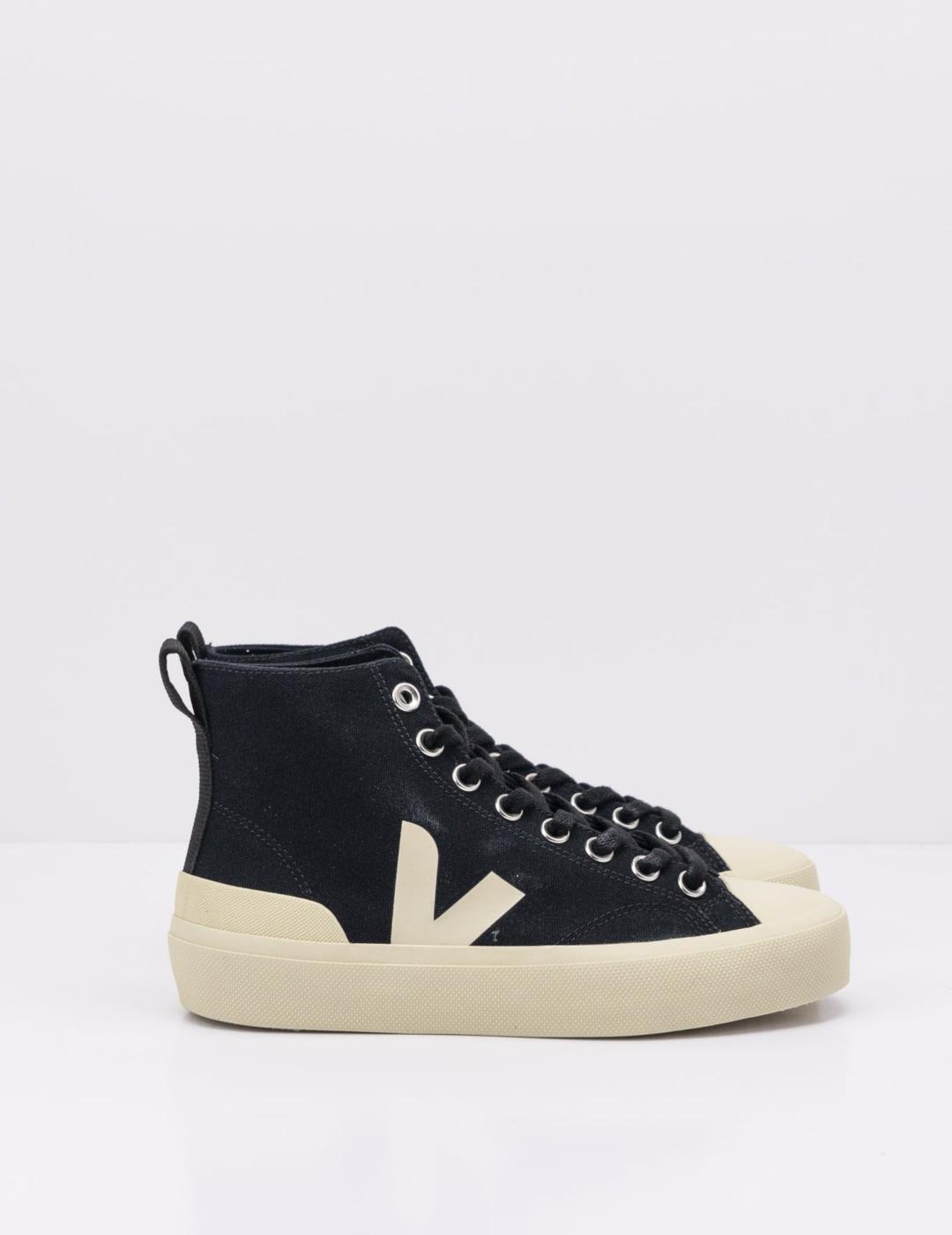 ZAPATILLAS VEJA WATTA II CANVAS BLACK PIERRE