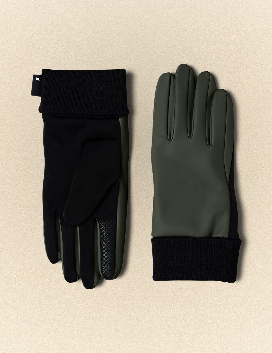 RAINS GUANTES VERDES