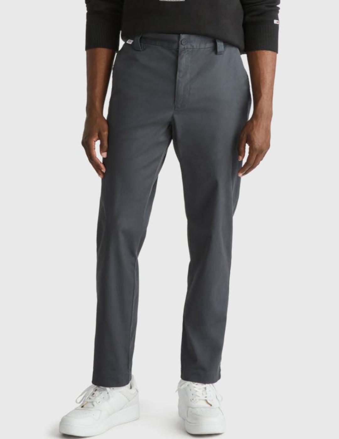 TOMMY CHINO DAD GRIS OSCURO