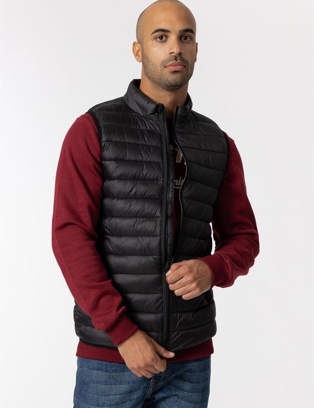 TIFFOSI CHALECO OLIVER NEGRA