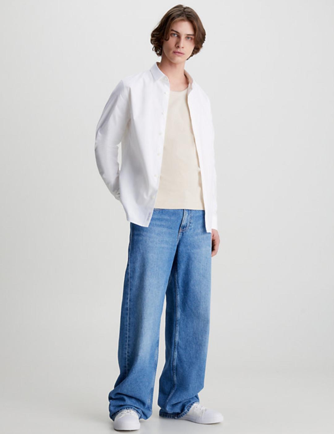 CALVIN KLEIN CAMISA BLANCA