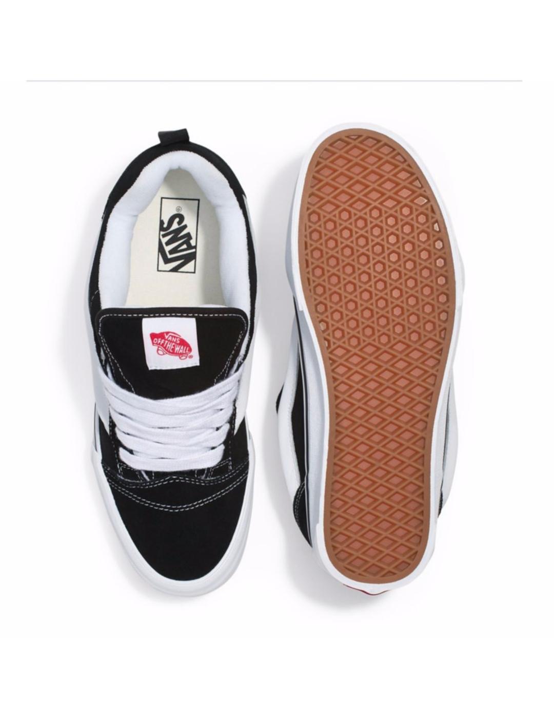VANS ZAPATILLA KNU SKOOL BLACK TRUE WHITE