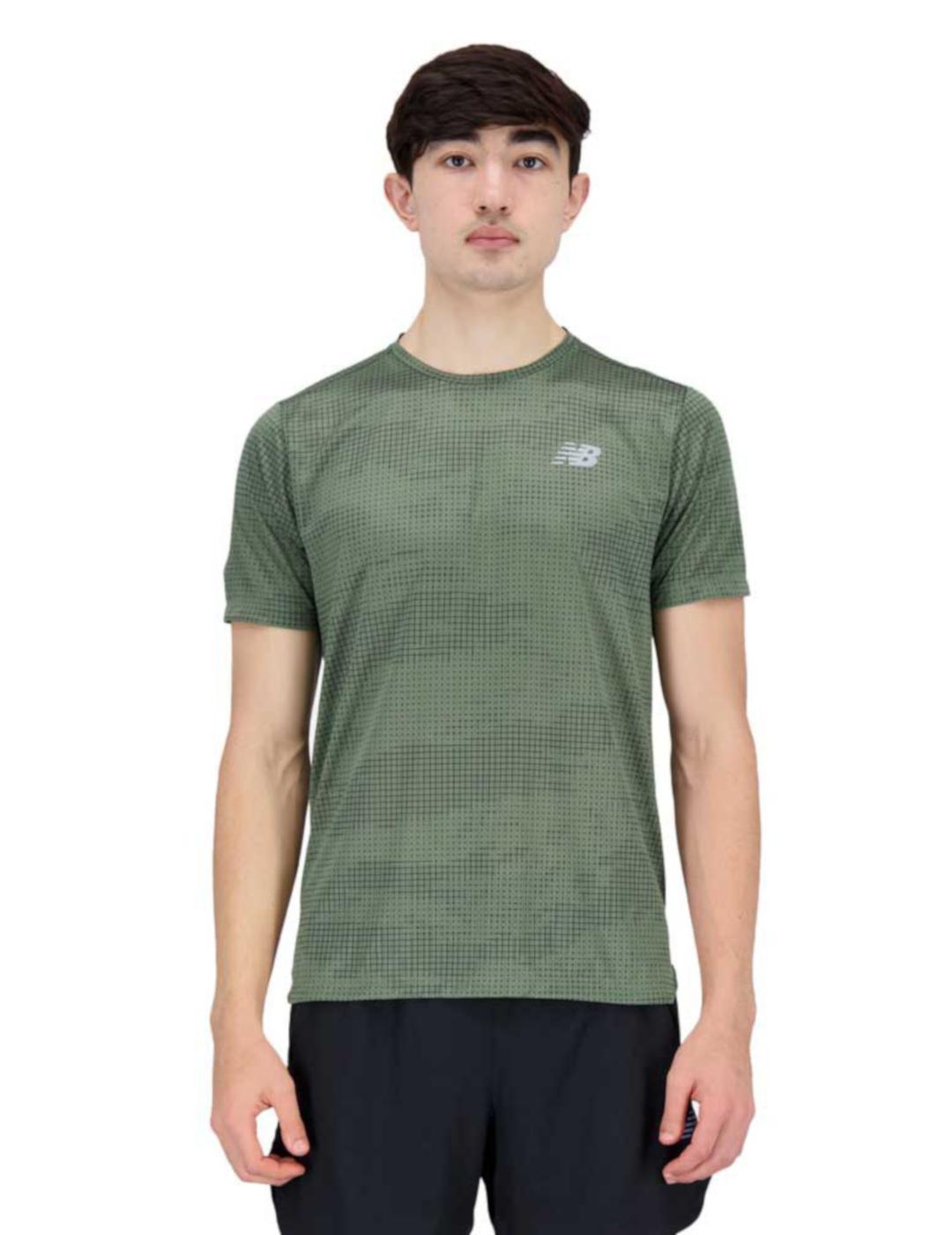 NEW BALANCE CAMISETA IMPACT RUN KAKI