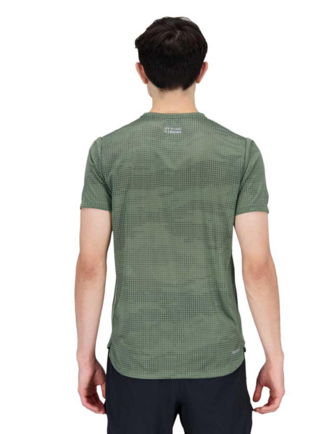 NEW BALANCE CAMISETA IMPACT RUN KAKI