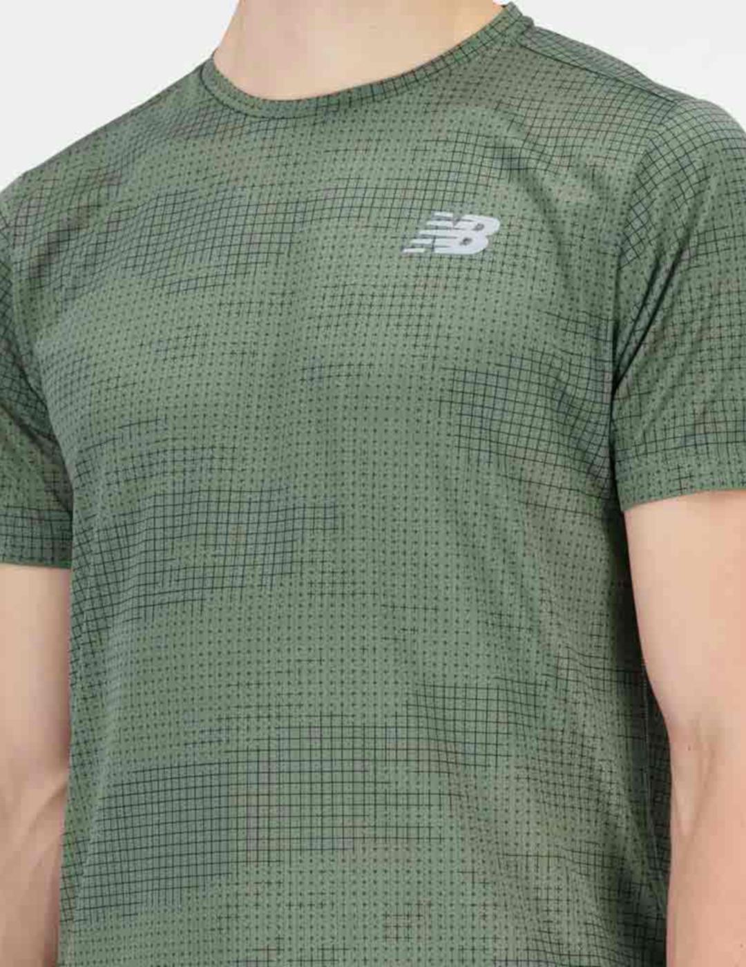NEW BALANCE CAMISETA IMPACT RUN KAKI