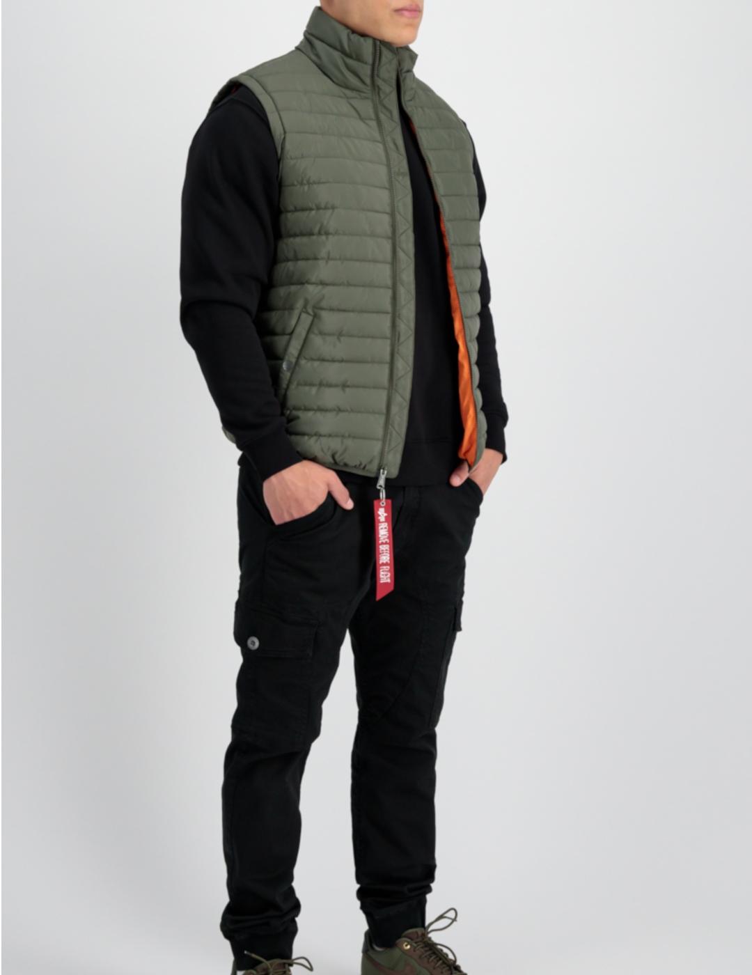 ALPHA CHALECO PUFFER DARK OLIVE