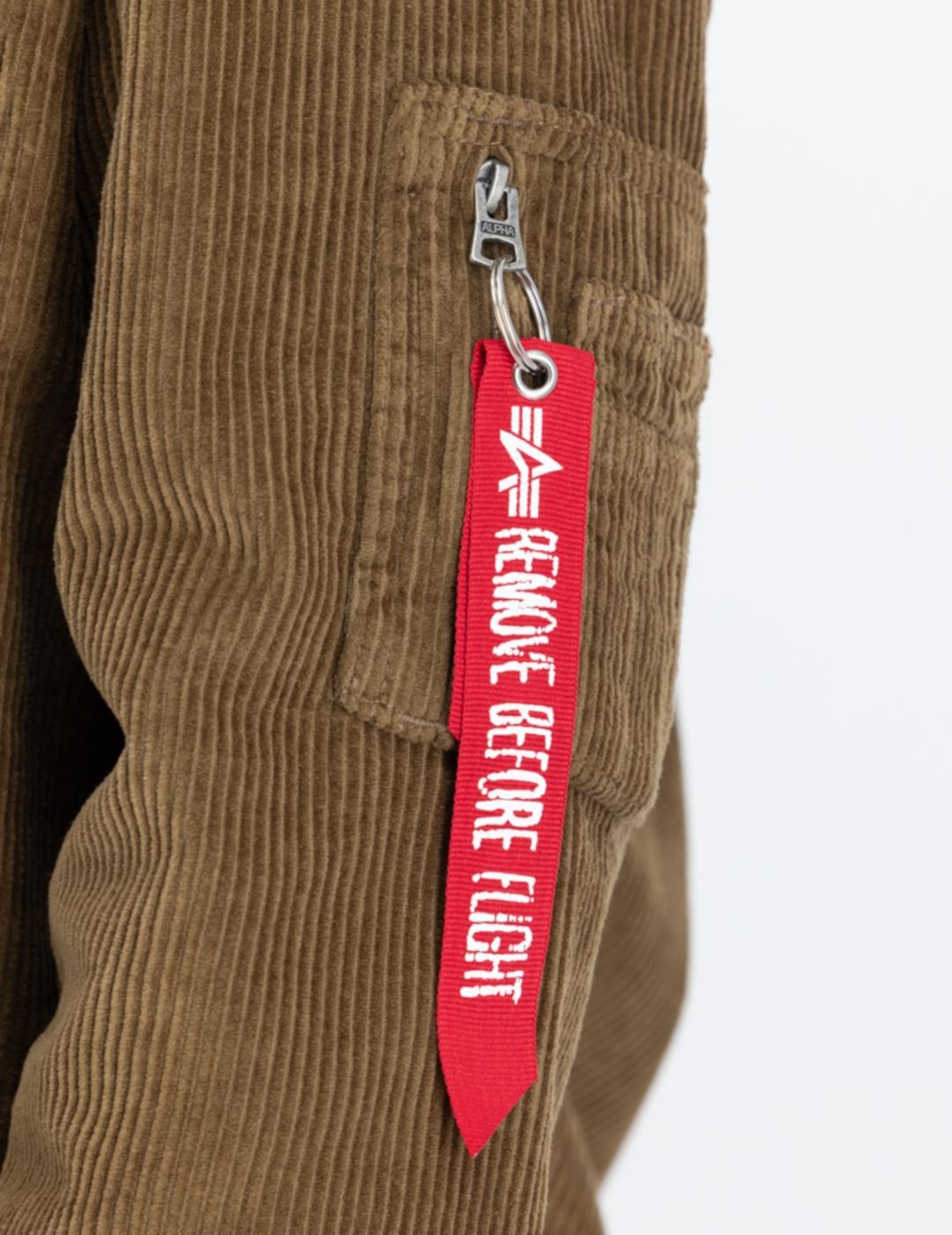 ALPHA SOBRE CAMISA PANA MARRÓN